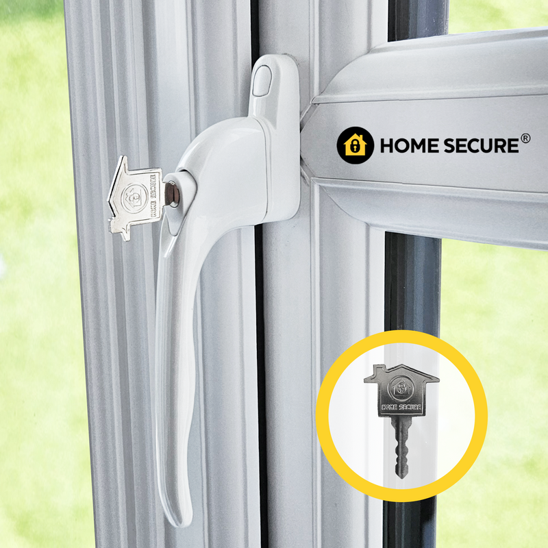 Home Secure™ Universal uPVC Window Handle Multi-Spindle - White